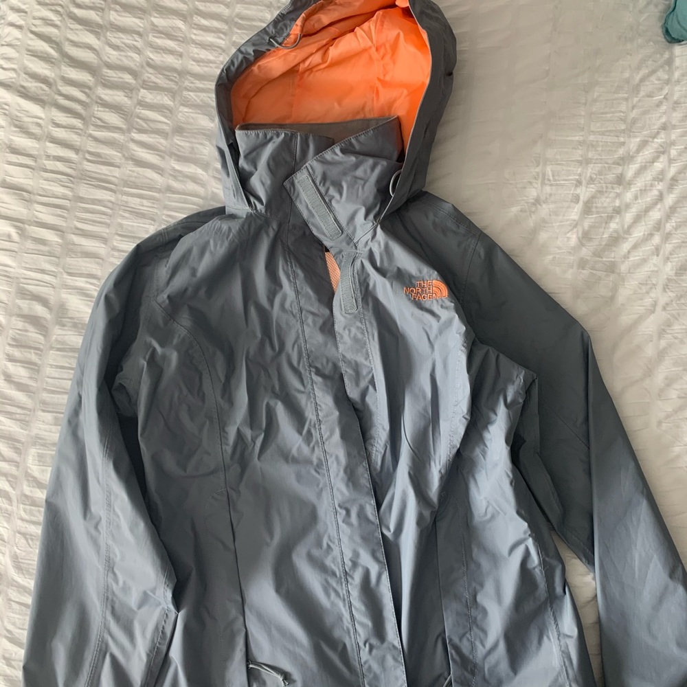 The North Face rain jacket